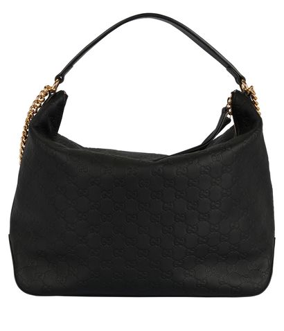 Guccissima Signature Large Hobo, front view